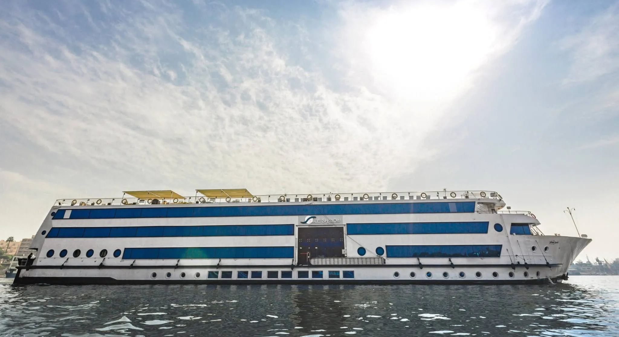 Exterior view of the Blue Shadow I Nile Cruise Nile cruise ship